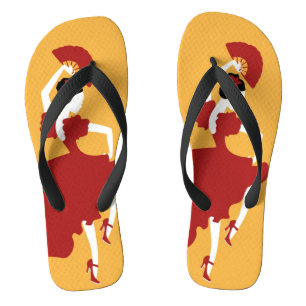 Tongs Flamenco Dancer Flip Flops
