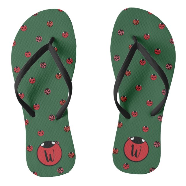 Tongs Flèches Pois de Ladybug (Semelle)