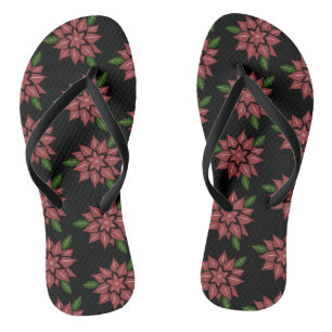 Tongs fleurs
