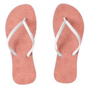 Tongs Flip de conception de motifs floraux rose et blanc