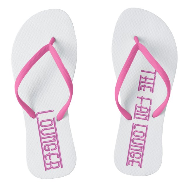 Tongs Flip flop féminin blanc/rose (Semelle)