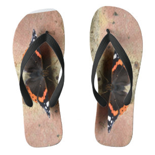 Tongs Flip Flop Papillon Amiral Rouge