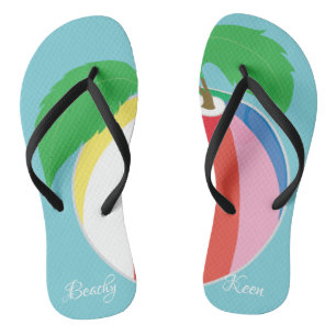 Tongs Flip-Flops Adultes "Beachy Keen/Beachball"