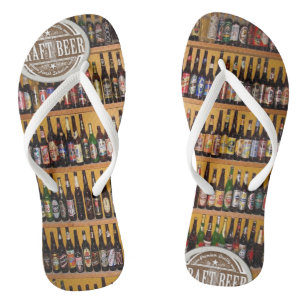 Tongs Flip Flops Beer Beach Fun