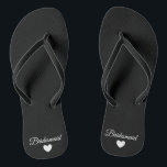Tongs Flip-Flops - Cardiaque Fab<br><div class="desc">Flip Flops pour que la mariée soit à porter sur ou après son jour de mariage! Facilement personnalisable,  changez les couleurs de la sangle,  les couleurs uniques,  ajoutez du texte ou d'autres images !</div>