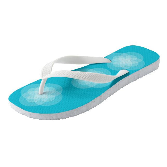 Tongs Flip Flops - Cercles d'intersection (Incliné)