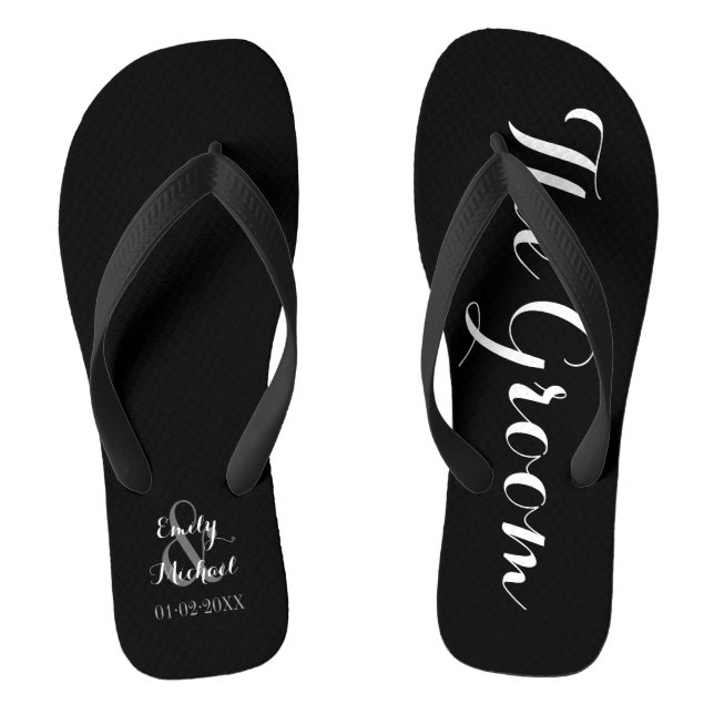 Tongs Flip Flops de la salle de mariage de plage (Semelle)