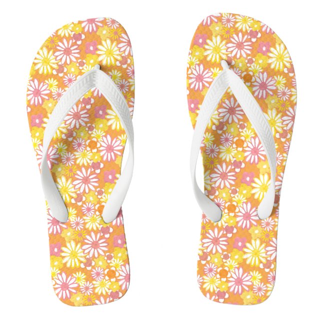 Tongs Flip Flops de marguerites d'été (Semelle)