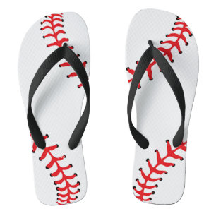 Tongs Flip Flops Design Baseball