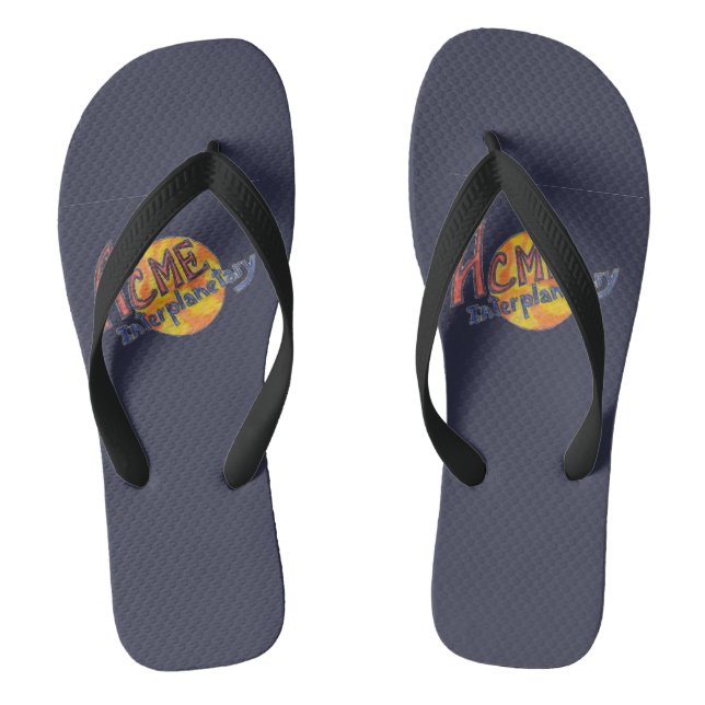 Tongs Flip-Flops interplanétaires ACME (Navy) (Semelle)