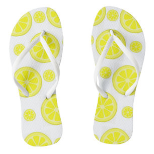 Tongs Flip Flops Lemon