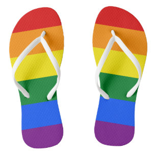 Tongs Flip Flops pour hommes - Couleurs de fierté