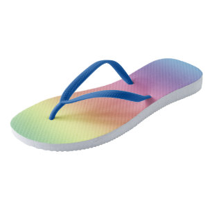 Tongs Flip Flops - Rainbow Stripes