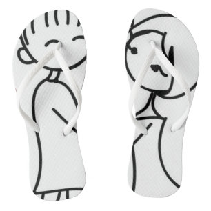 Tongs Flip Flops Saint Valentin