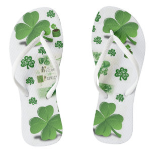 Tongs Flip Flops St. Patrick's Day
