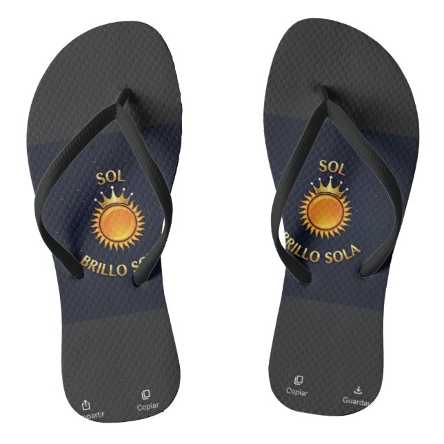 Tongs Flip Flops with Sol Brillo Sola Logo | Inspiration (Semelle)