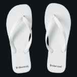 Tongs Flipflops de Bridesmaid<br><div class="desc">Flipflops de Bridesmaid</div>