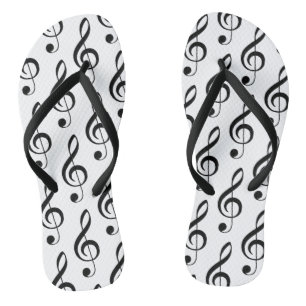 Tongs Flipflops de musique de Clef Treble