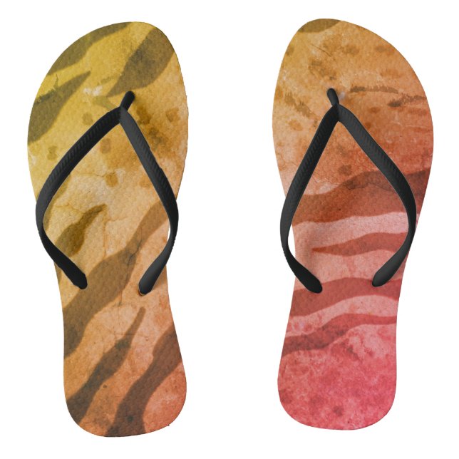 Tongs Flipflops Safari poster de animal (Semelle)