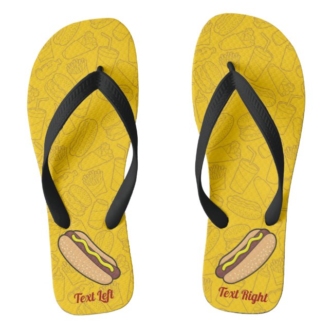 Tongs Flops à lèvres Hotdog (Semelle)