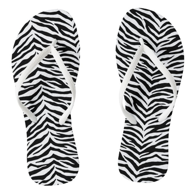 Tongs Flops-Zebra pour adultes (Semelle)