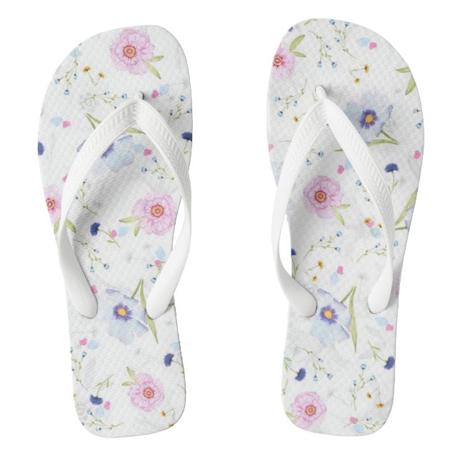 Tongs Floral (Semelle)