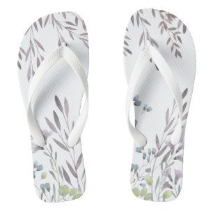 Tongs Floral fleur sauvage
