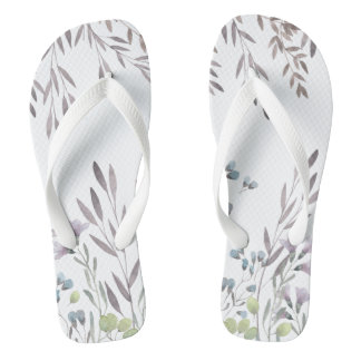 Tongs Floral fleur sauvage