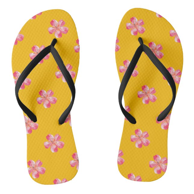 Tongs Floral Wrap Dress (Semelle)