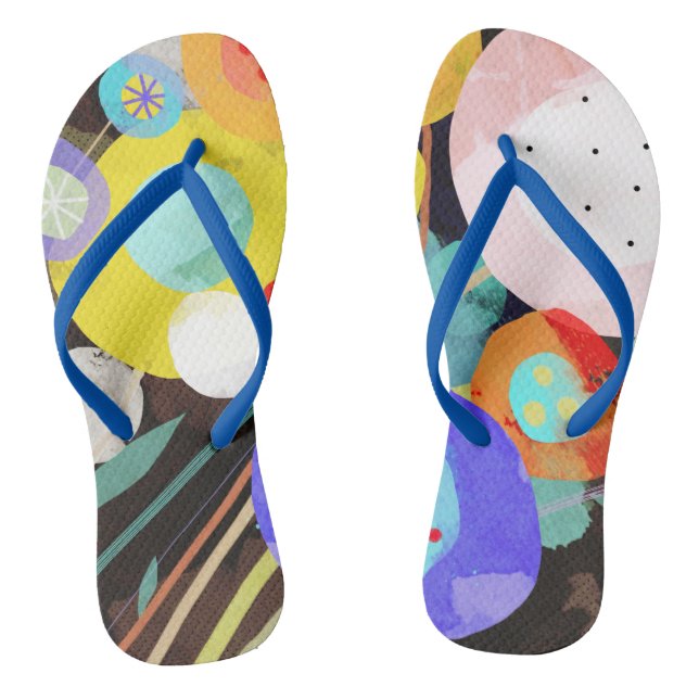 TONGS "FLORALE DE FLORAISON" (Semelle)