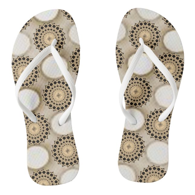 Tongs Floraux (Semelle)