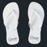 Tongs Flore simple Mariage Calligraphie Flip Flops<br><div class="desc">Pour plus de personnalisation, cliquez sur le bouton "Personnaliser" et utilisez notre outil de conception pour modifier ce modèle. Si les options sont disponibles, vous pouvez modifier le texte et l'image en cliquant simplement sur "Modifier/Supprimer le texte ou l'image ici" et ajouter le vôtre. Si vous souhaitez que ce design...</div>