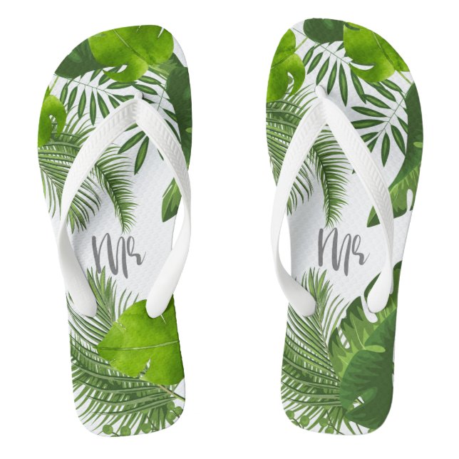 Tongs Flore tropicale M. Groom ID475 (Semelle)