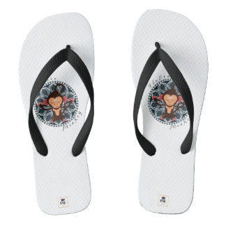 Tongs FloState Méditant Singe Flip Flops Sandales
