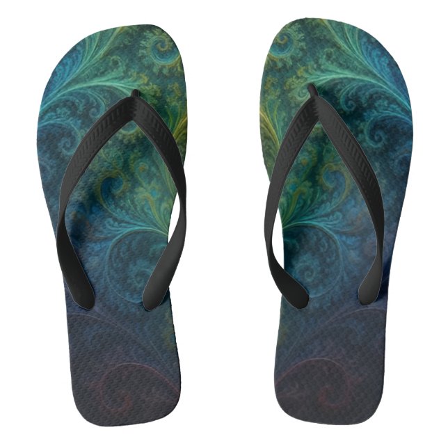 Tongs Fractale Colorée (Semelle)