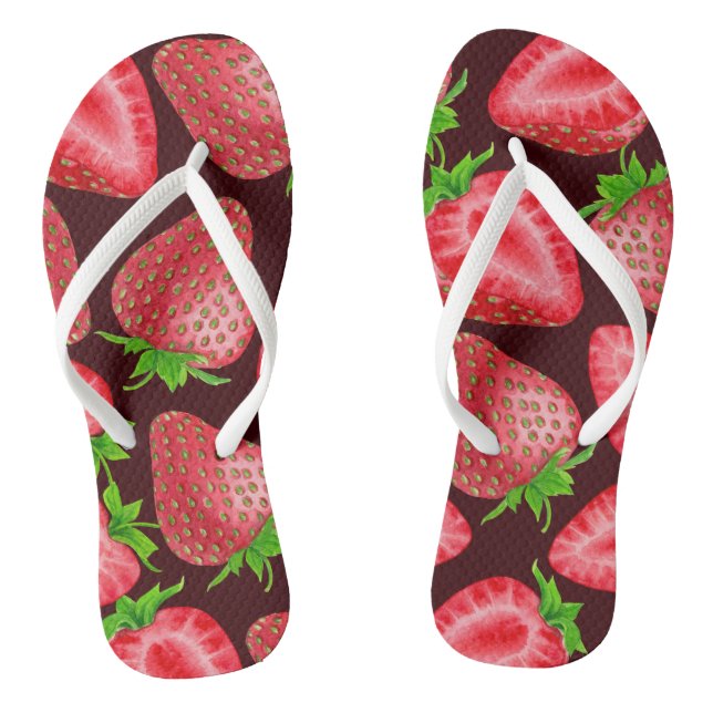 Tongs Fraises (Semelle)