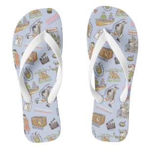 Tongs FRIENDS™ Colorful Cartoon Pattern