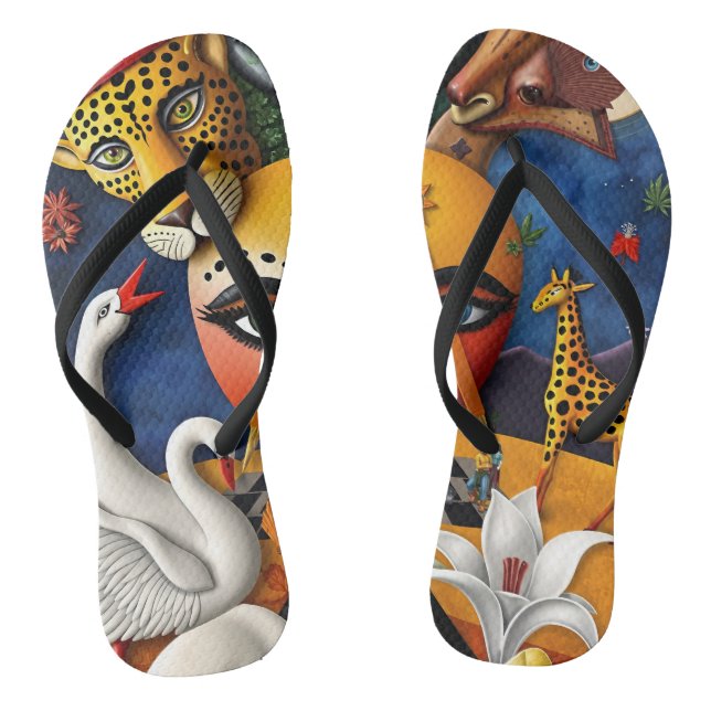 Tongs full color 3D (Semelle)