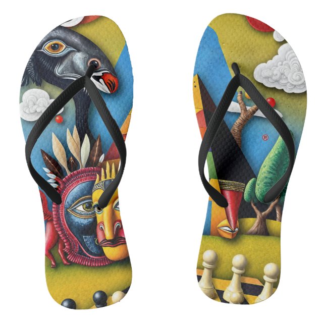 Tongs full color 3D (Semelle)