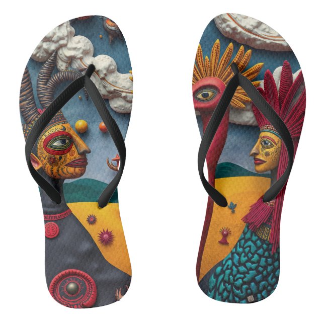 Tongs full color 3D (Semelle)