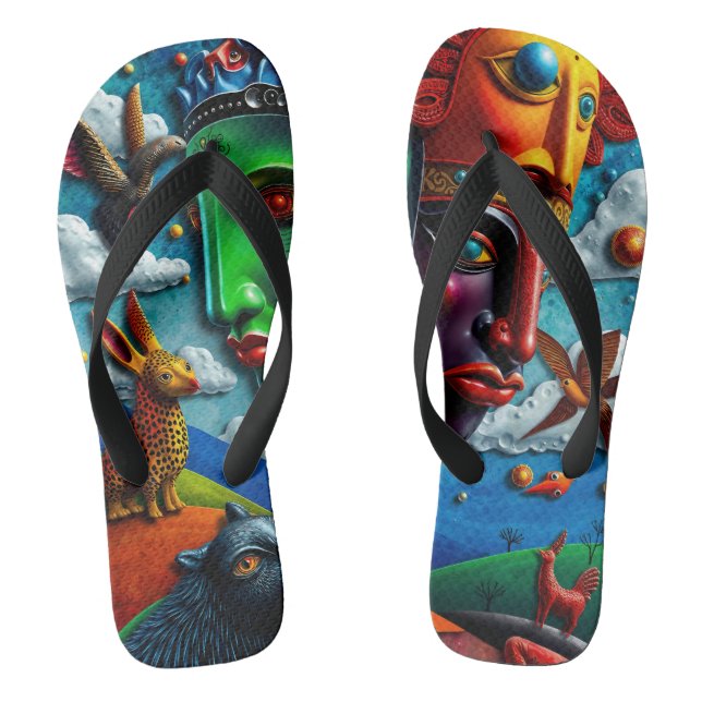 Tongs full color 3D (Semelle)