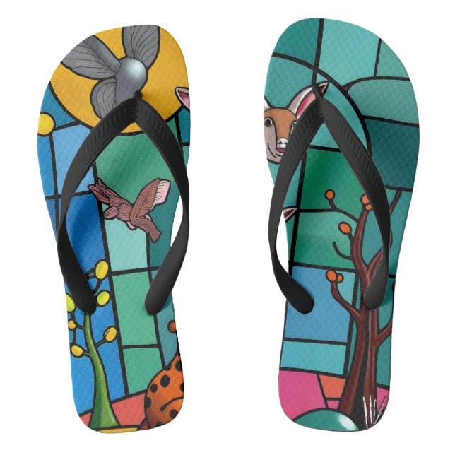 Tongs full color 3D (Semelle)