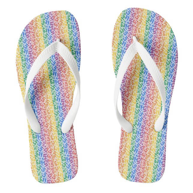 Tongs Gay pride (Semelle)