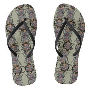 Tongs Gimétrie fractale Flip Flops
