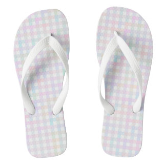 Tongs Gingham multicolore F & L