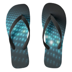 Tongs Globes bleus 3D