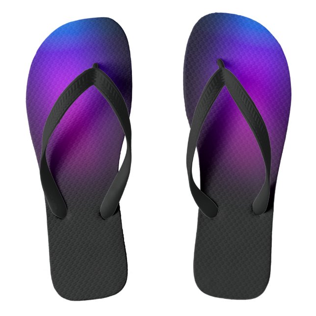 Tongs Gradient violet noir (Semelle)