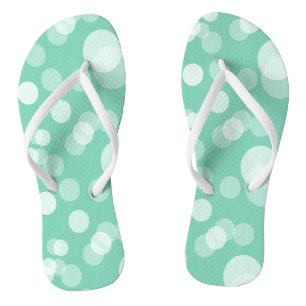 Tongs Green and White Bokee Couleur DO-IT-YOURSELF