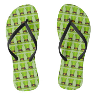 Tongs Green Leprechaun Casquette Saint Patricks Day Flip