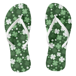 Tongs Green Shamrock